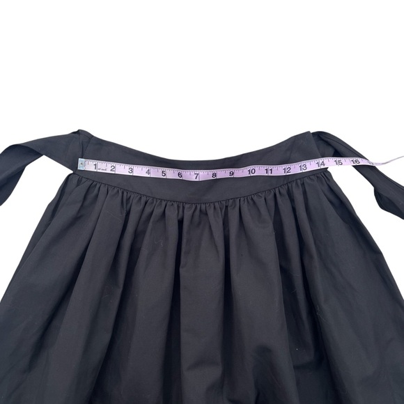 Kate Spade - Slub Cotton Midi Bow Skirt - Size 4 - Picture 5 of 7